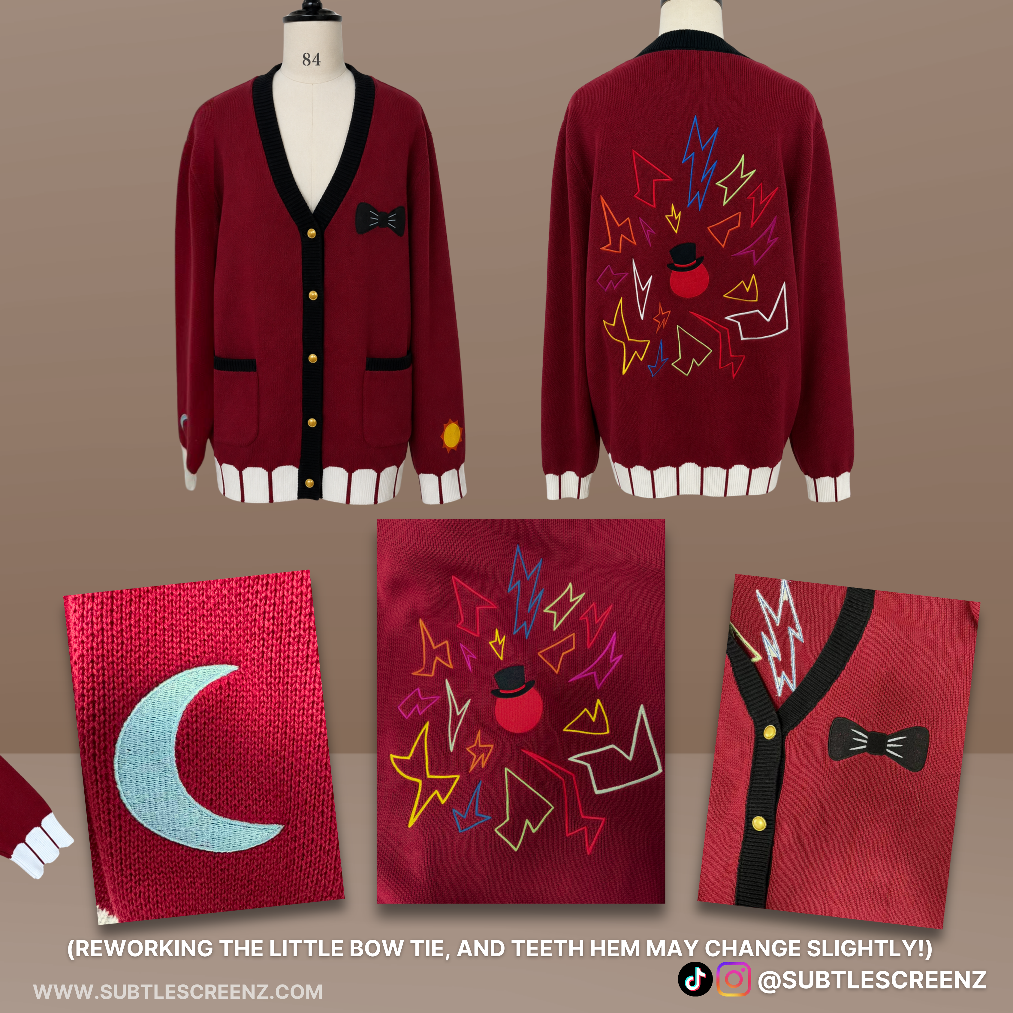 PREORDER: Sma.i.le Bones Cardigan