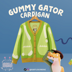 PREORDER: Gummi Gator Cardigan