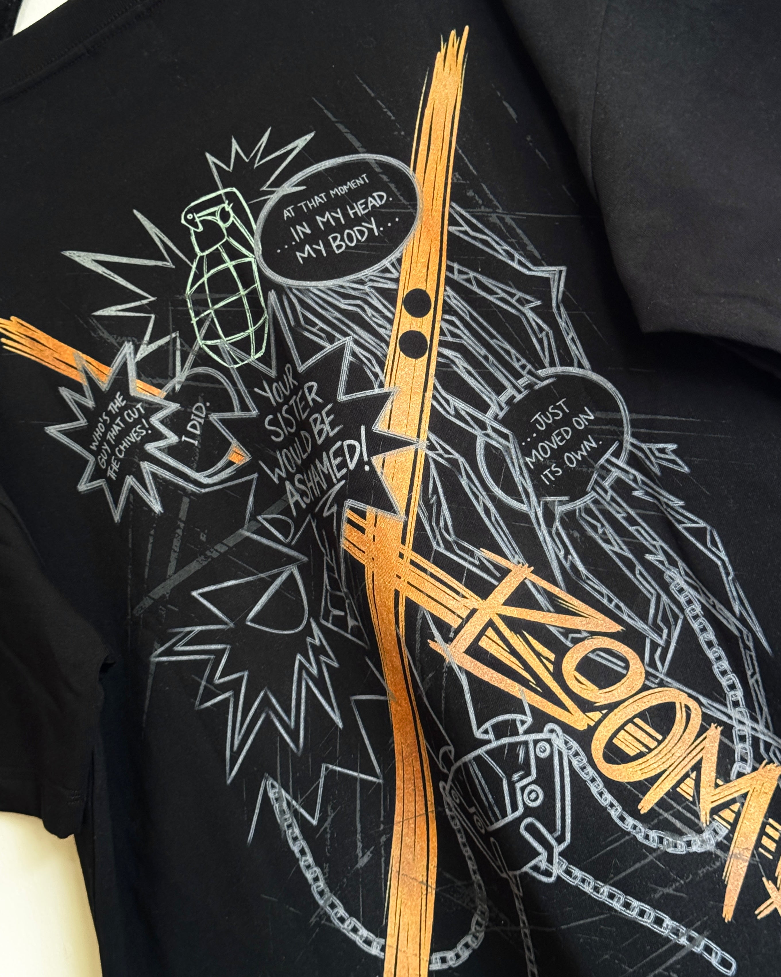 Ground Zero Oversized Graphic Tee