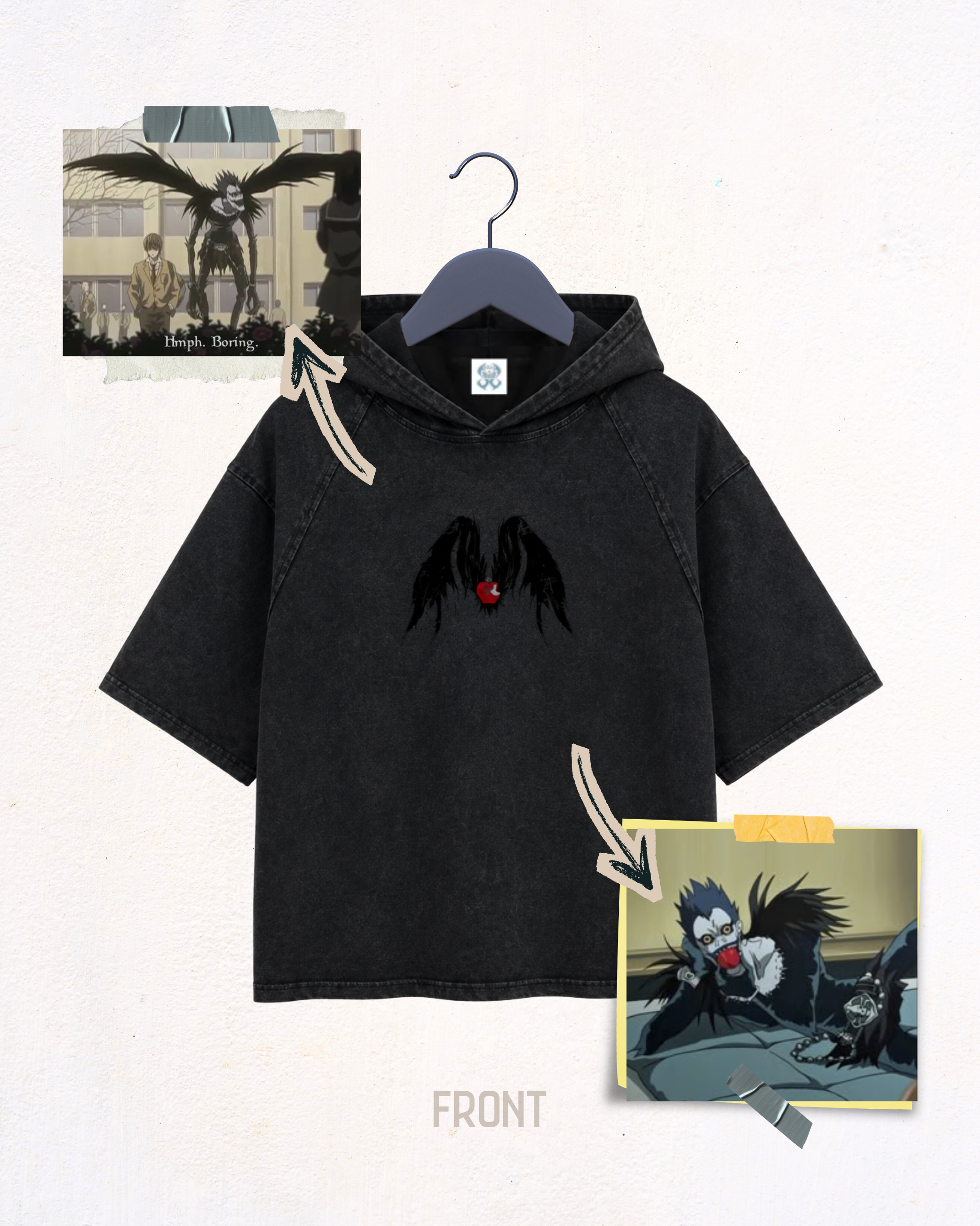 Death Metal Tour Hooded Tee