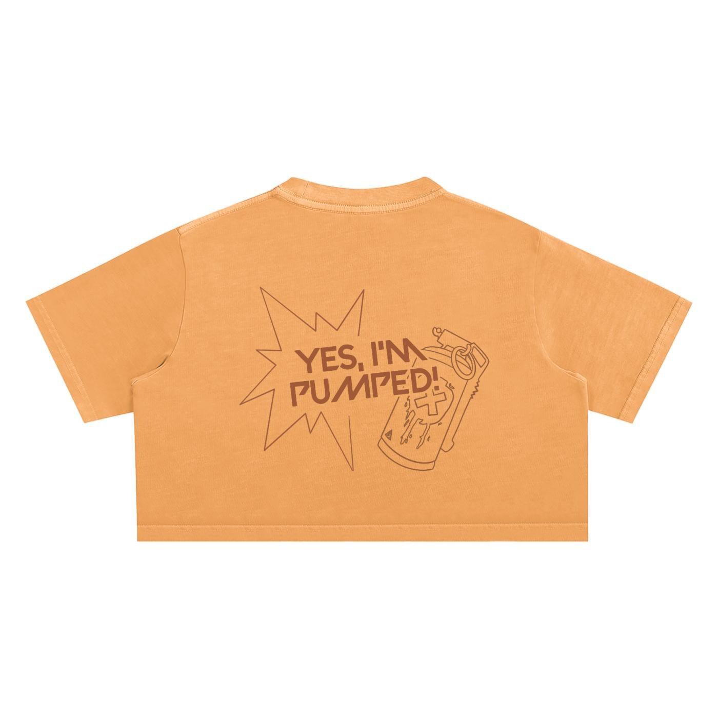 “Pumped Up" Crop Top