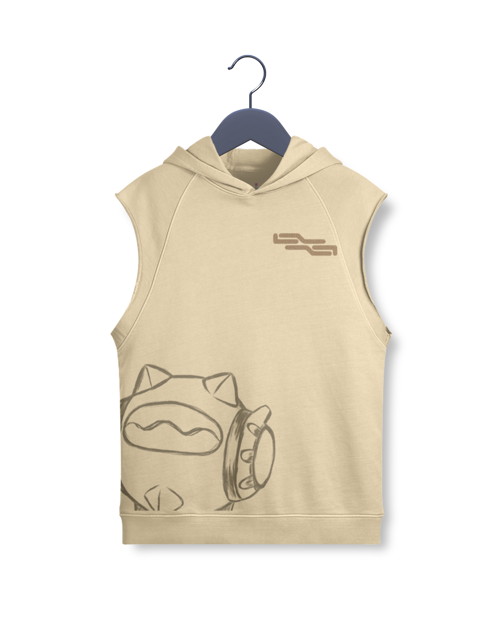 MIX-it Sleeveless Hoodie PODpartner