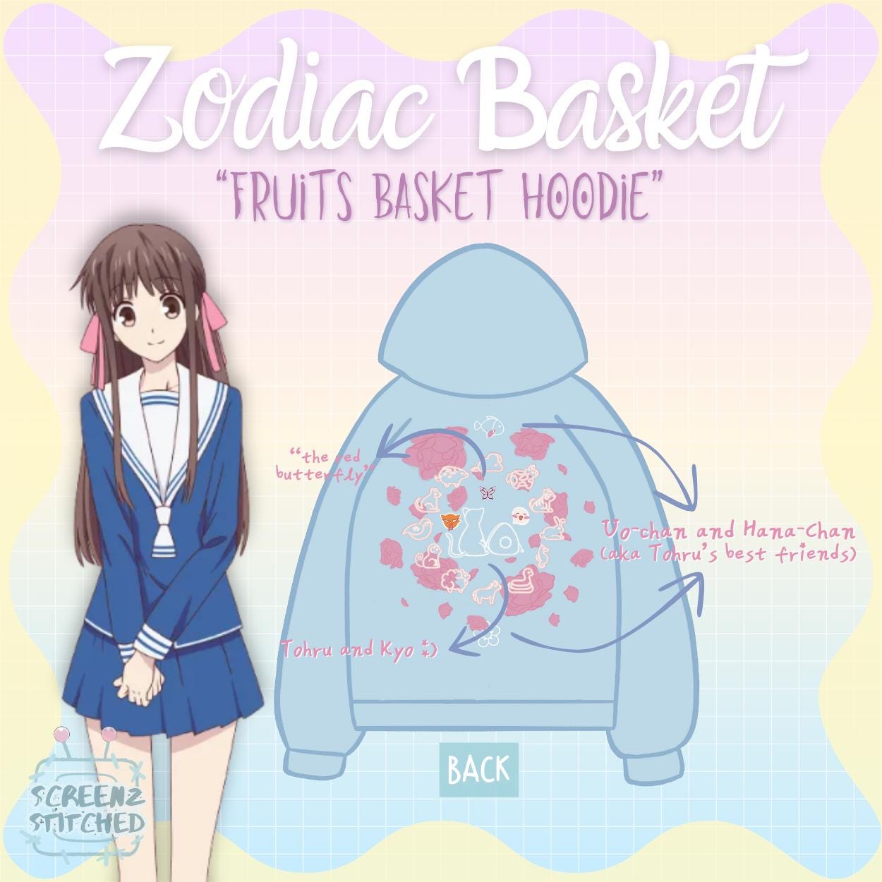 Fruits Basket Hoodie