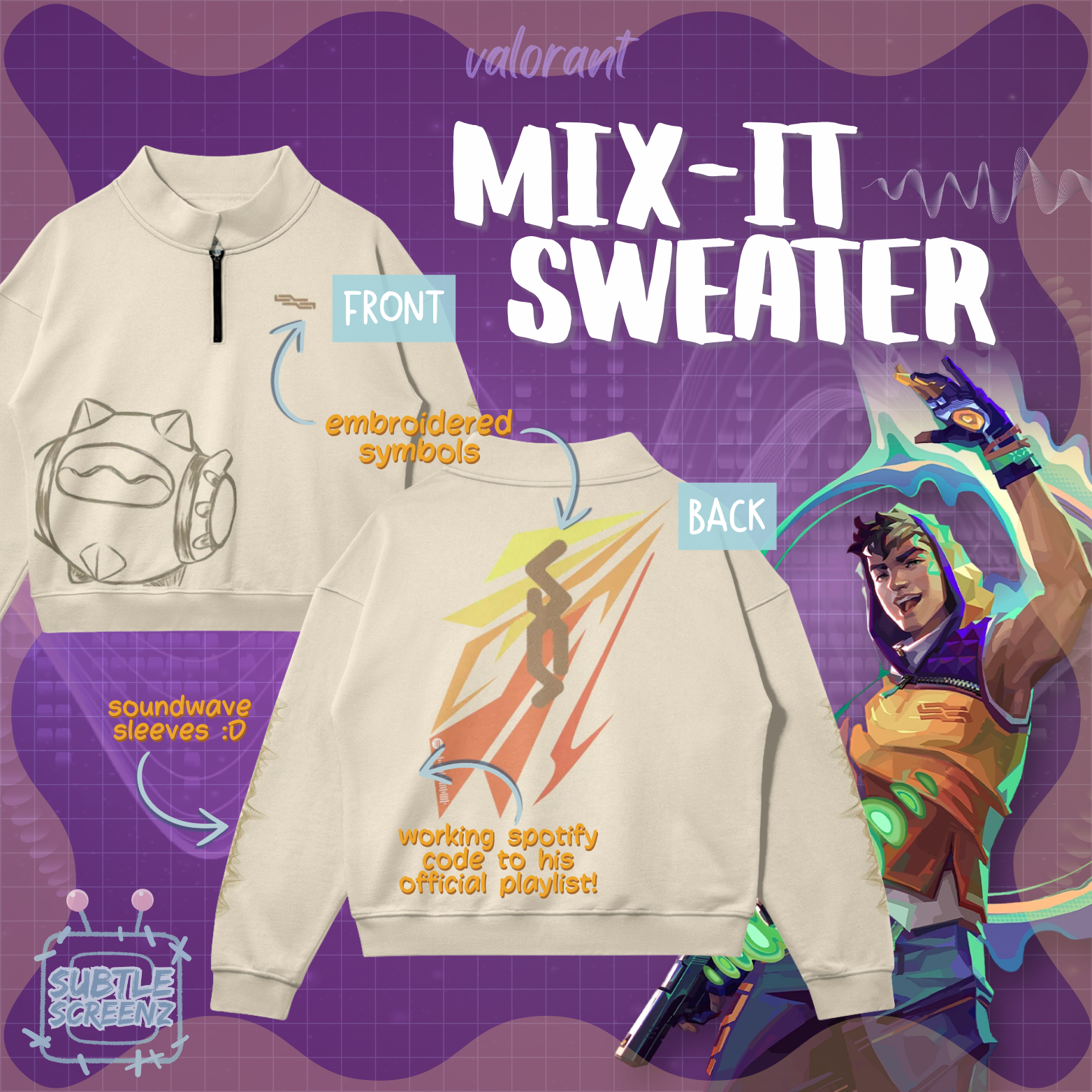 Mix-it Sweater