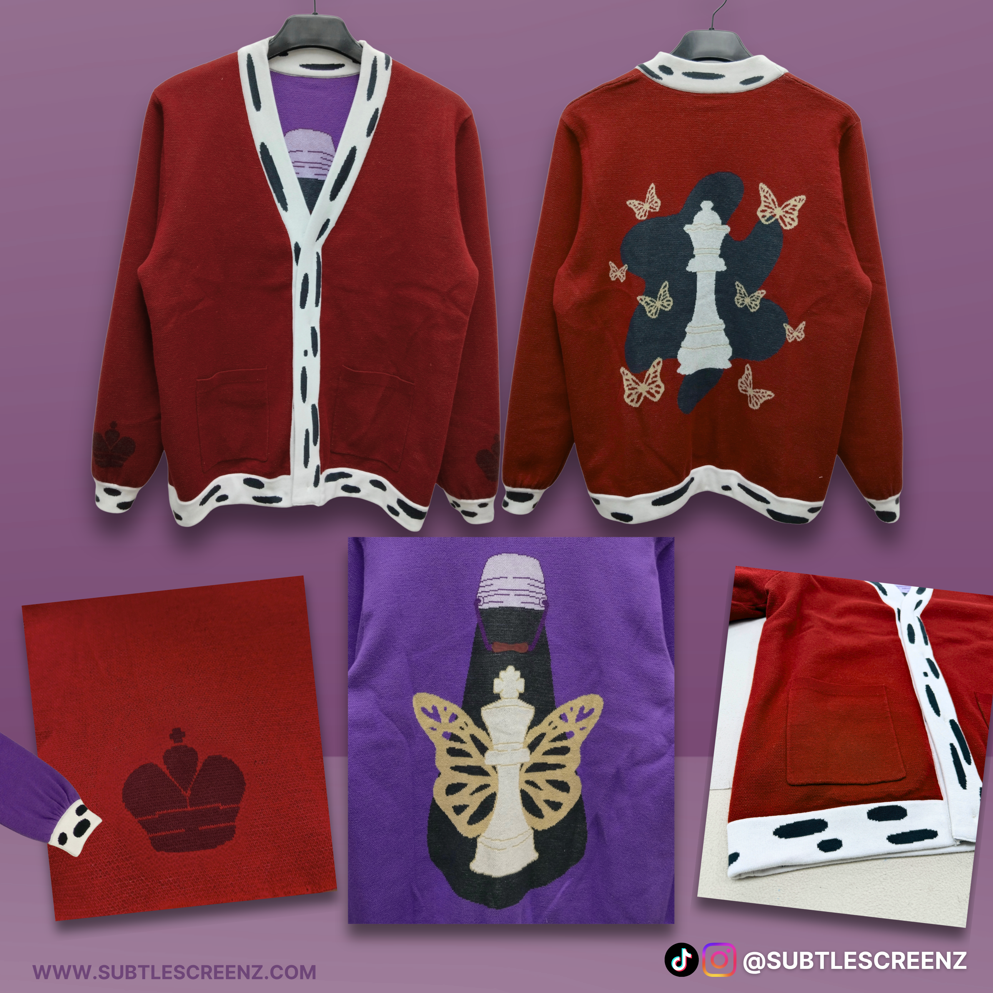 PREORDER: Royal Piece Cardigan