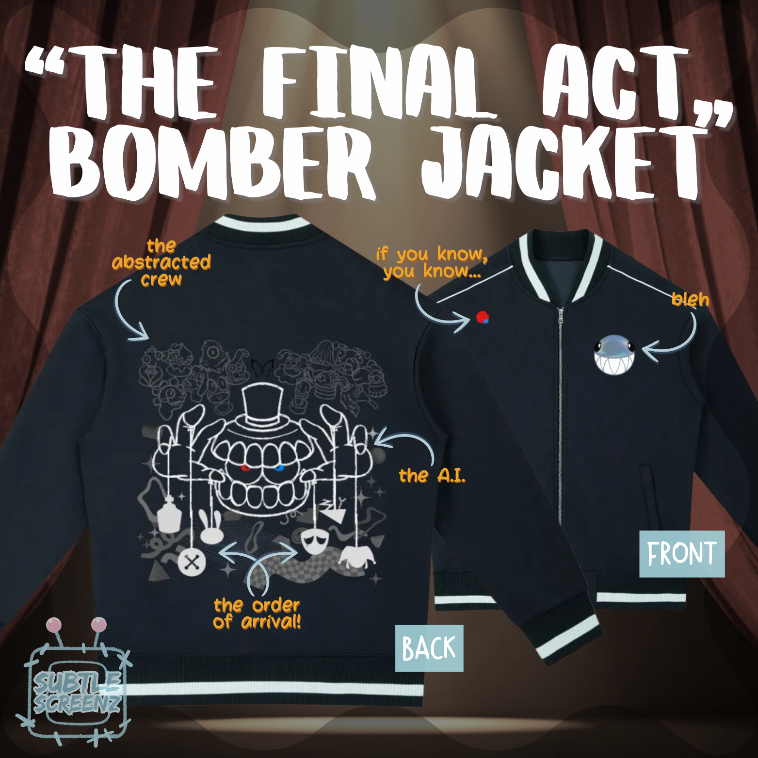 "The Final Act" Bomber Jacket