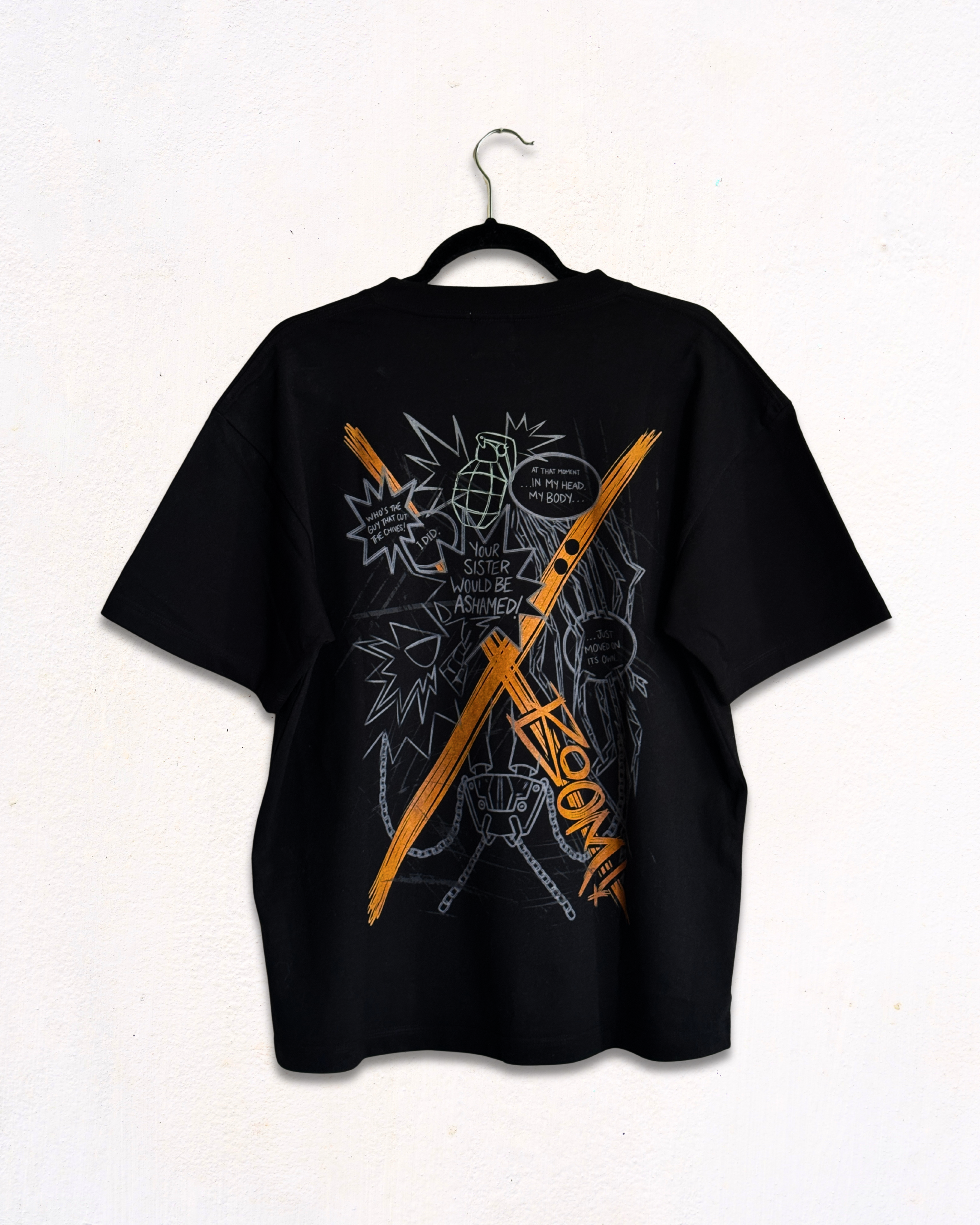 Ground Zero Oversized Graphic Tee