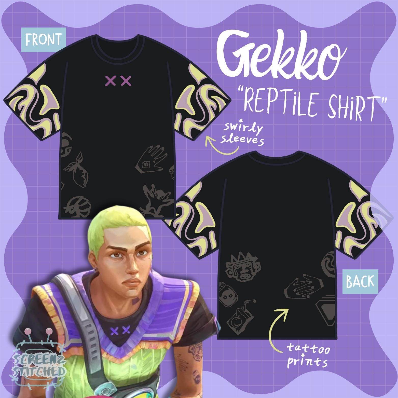 Gekko Reptile Shirt