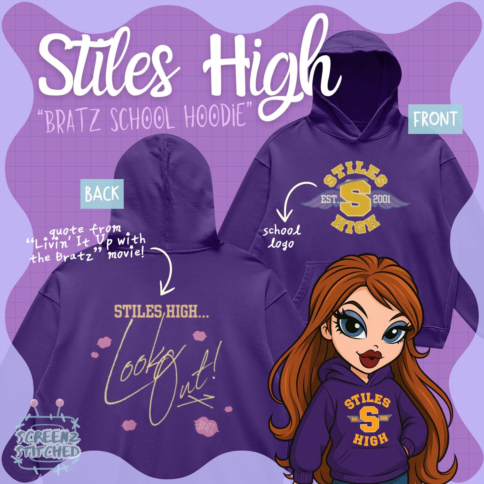 Stiles High School Hoodie