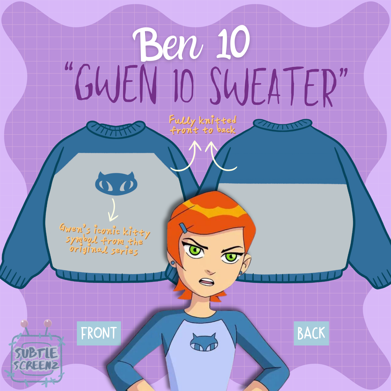 Gwen 10 Knitted Sweater