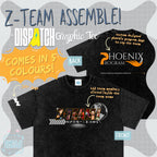 Z-TEAM Assemble “Dispatch” Oversized Graphic Tee | SDN