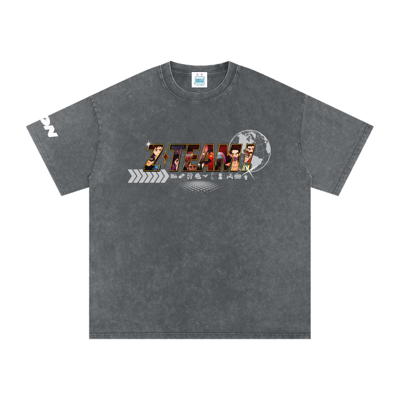 Z-TEAM Assemble “Dispatch” Oversized Graphic Tee | SDN
